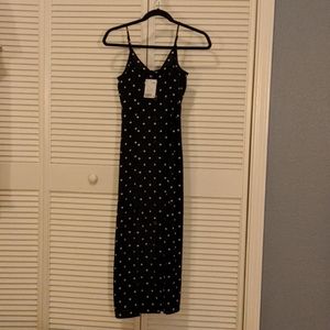 H&M button down maxi dress